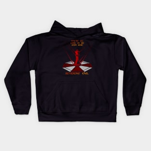 red queen resident evil Kids Hoodie